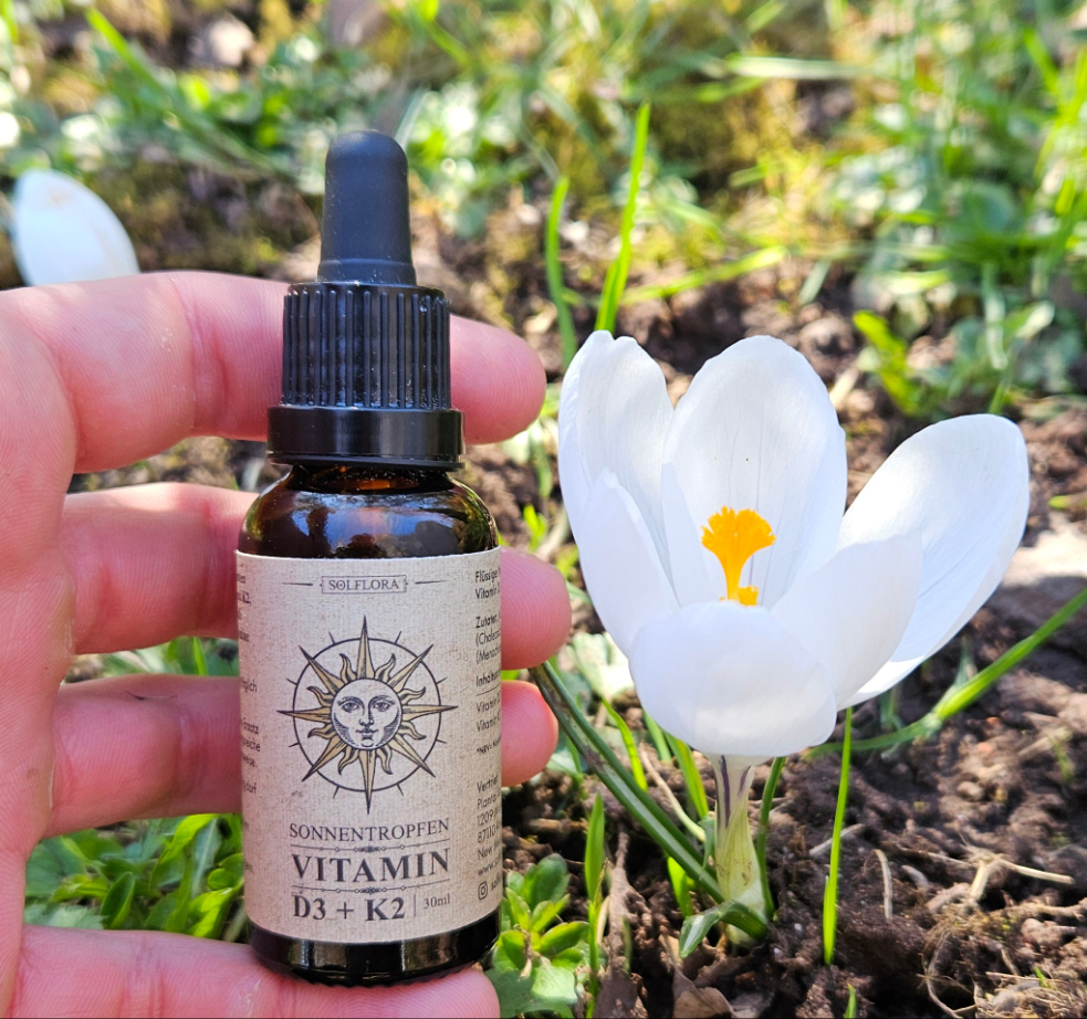 Vitamin D3/K2 Tropfen - Vegan (30 ml)